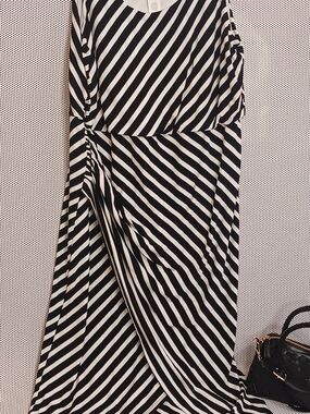 Chico's Boho Striped Maxi Dress L Casual Travel Resort